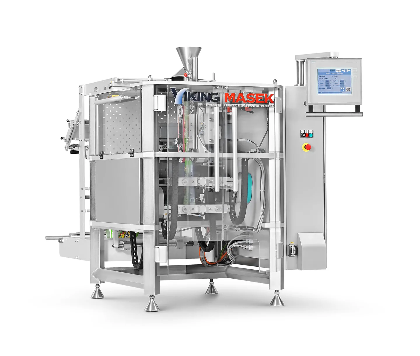 The VFFS Velocity packaging machine combines power, precision and aesthetics in one machine.