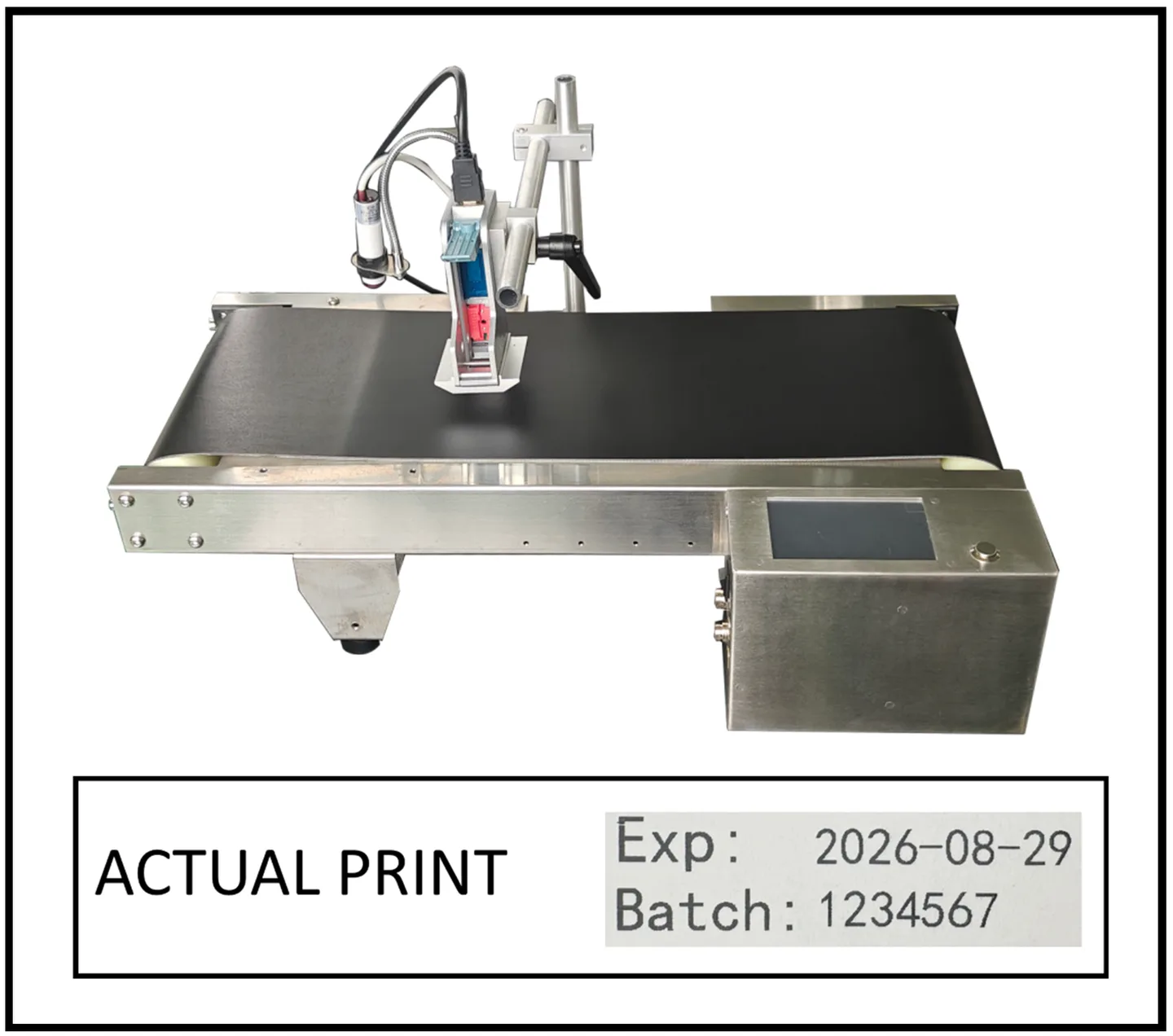 T-200 Thermal Inkjet Coding conveyor