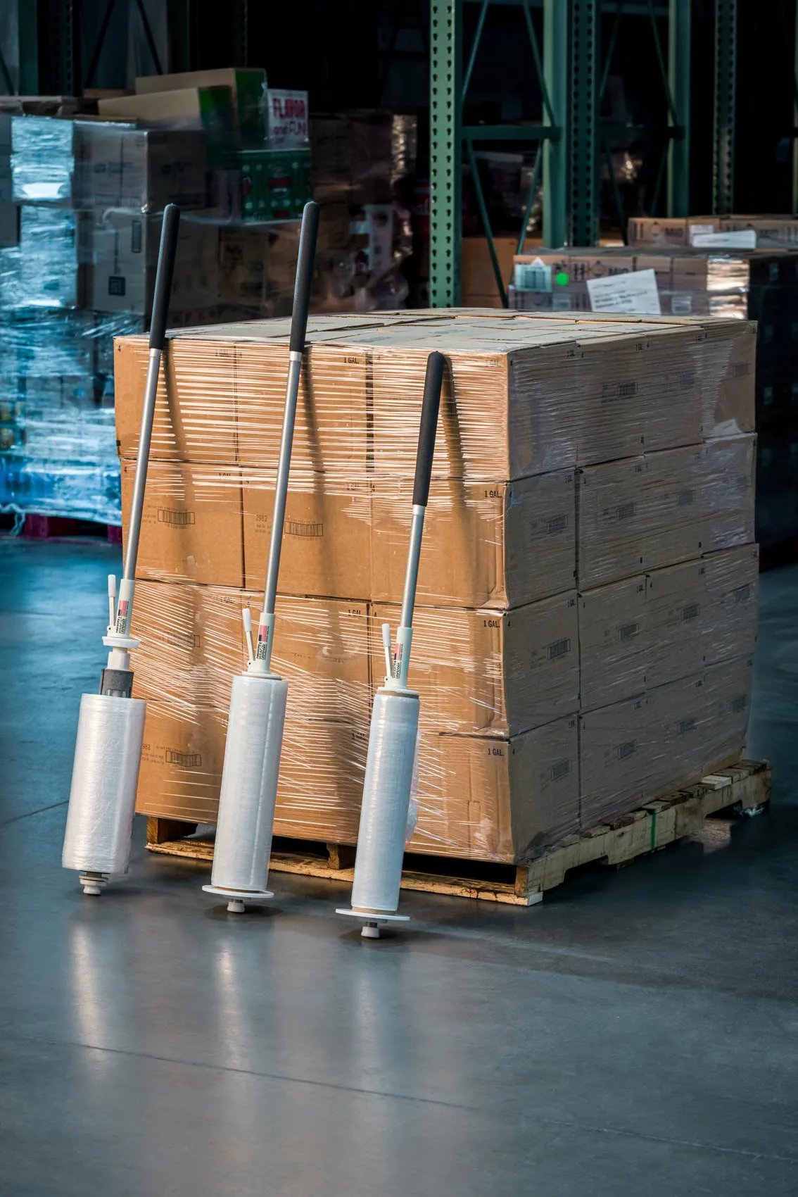 Three Models of Nelson Wrap Dispensers