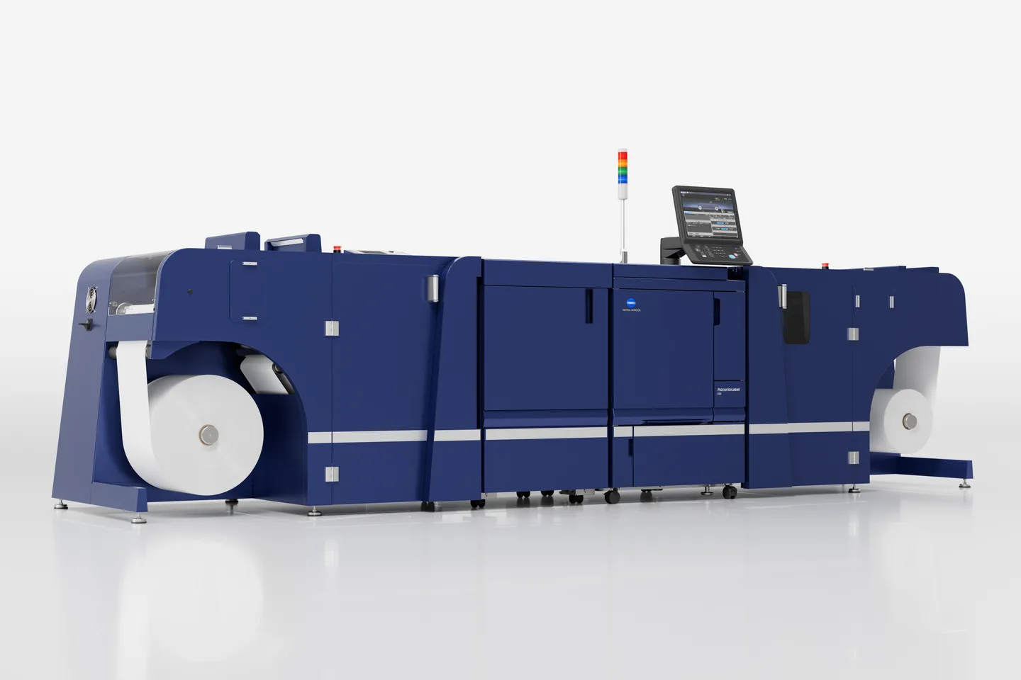 The AccurioLabel range enables digital roll-to-roll label production for businesses looking to produce high-quality labels